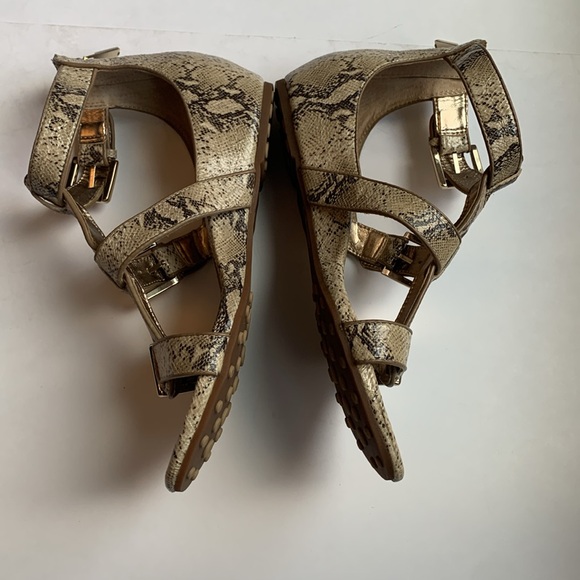 Sofft NWOT Snake Skin Print Sandals - Picture 3 of 9